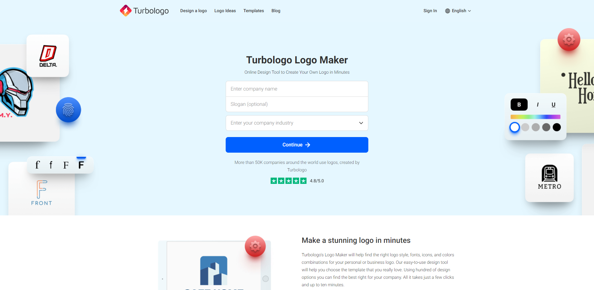 10 Best Online Logo Makers 24