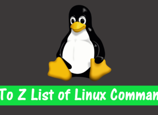 A To Z List of Linux Commands