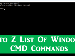 A to Z List Of Windows CMD Commands You Need To Know