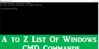 A to Z List Of Windows CMD Commands You Need To Know