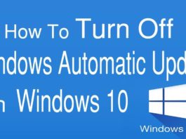 Turn off Windows Update