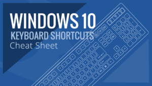 Windows 10 Keyboard Shortcuts Cheat Sheet | Windows 10 Shortcuts Key